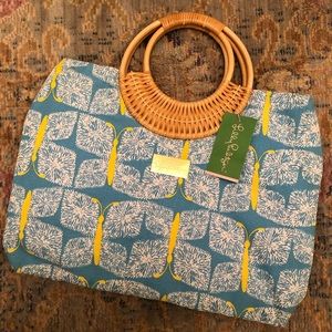 Lilly Pulitzer Straw Tote - NWT